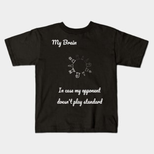 Funny chess quotes Kids T-Shirt